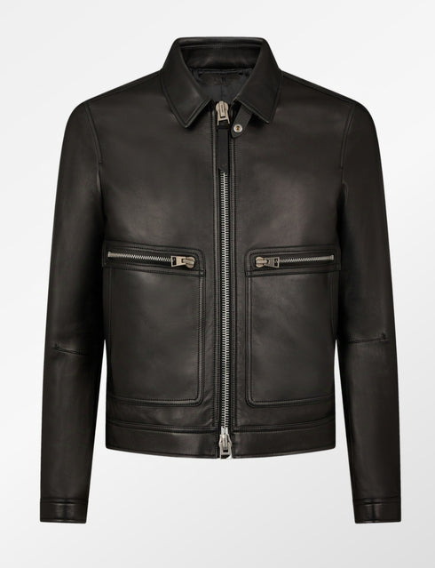 Omar Blouson Premium Genuine Leather Jacket for Men